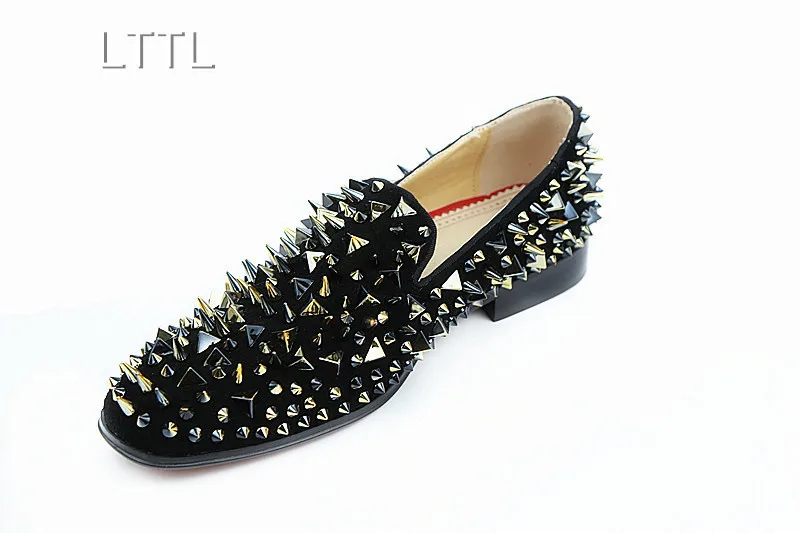 studded dress shoes