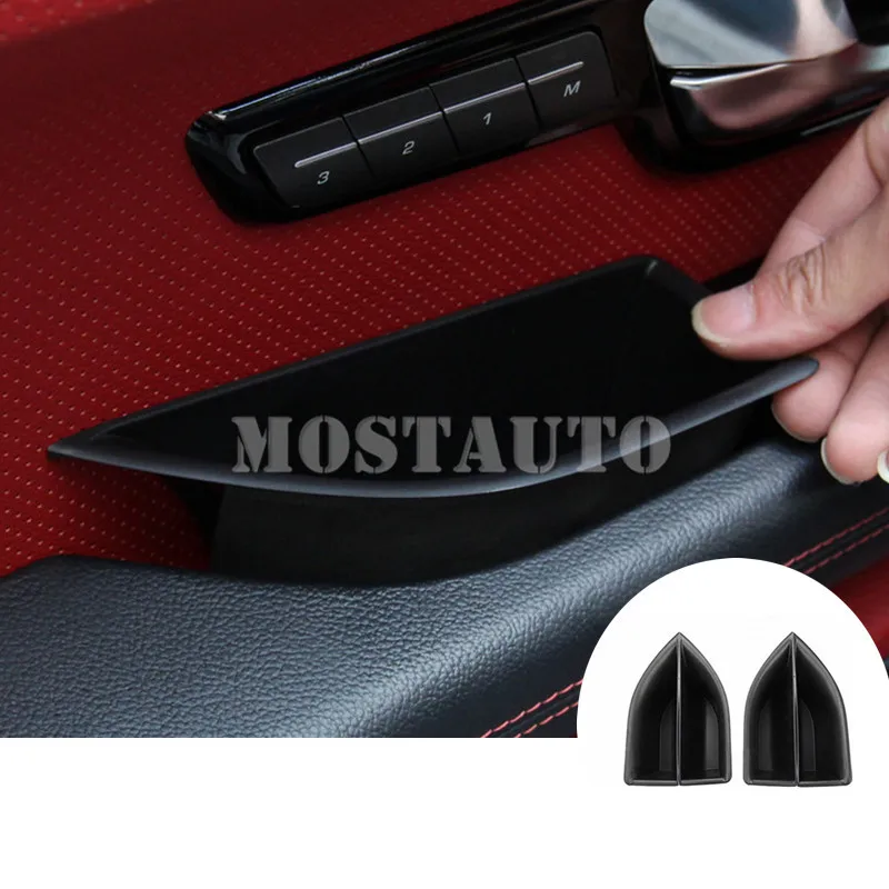

Inner Car Door Storage Box Holder For Land Rover Range Rover Evoque 2012-2015 4pcs
