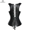 Miss Moly Steampunk Corsets sexy Gothic corset 10 Steel Bones Bustier plus size Leather Women Corselet Bodyshaper Overbust Tops ► Photo 3/6