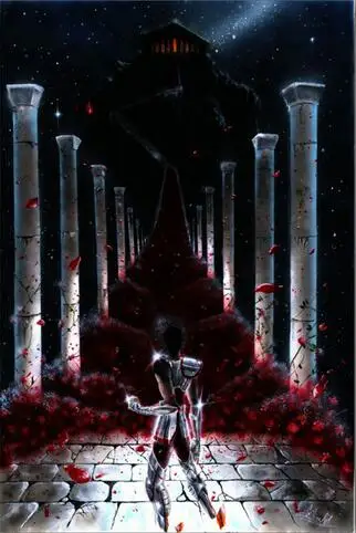

Saint Seiya Art Wall Decor Silk Print Poster