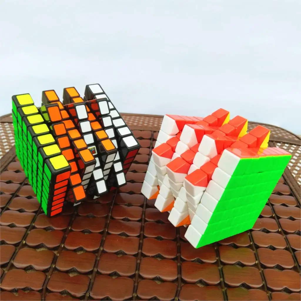 Skup Moyu Cubo Magico 7x7 magiczna kostka 7 warstwa kostki szybkość zawodowa Puzzle kostki 7x7x7 edukacyjne zabawki dla dzieci gry dla dzieci prezent