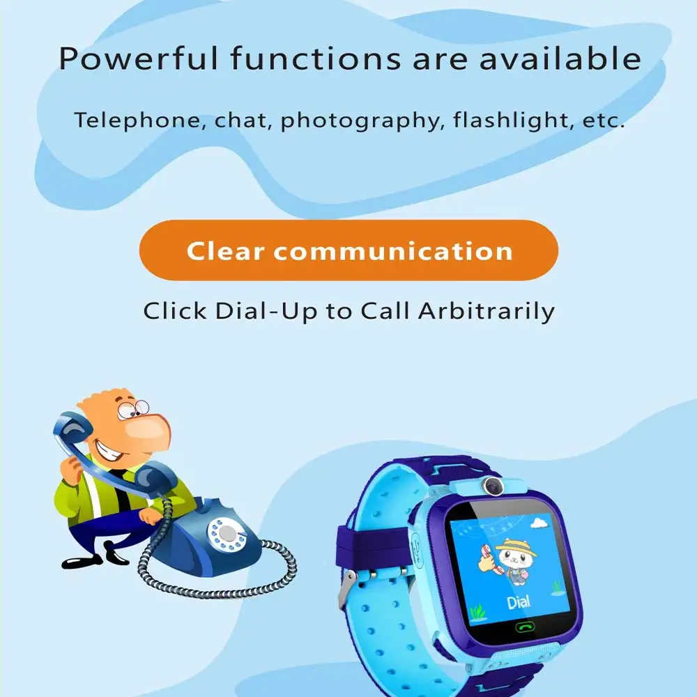 Nashone S9 smart watch Дети gps водонепроницаемый камер детские часы для мальчиков и девочек