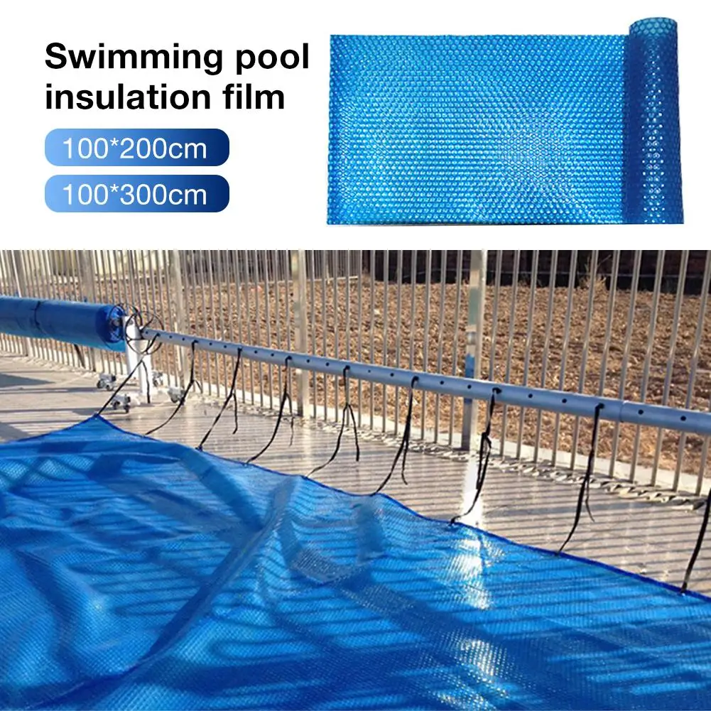 

Swimming Pool Insulation Cover Dustproof Cover Blue Solar Swimming Pool Cover Easy Set Swimming Pool Accessories Insulation Film