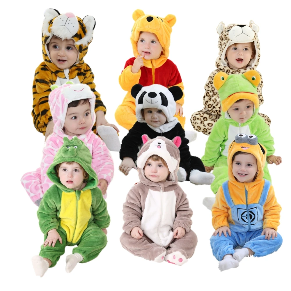 Bebe Anime Pyjamas Minions Cosplay Mignon Pyjamas Chaud Automne Pour 0 32 Mois Unisexe Fanncy Robe 03 Aliexpress