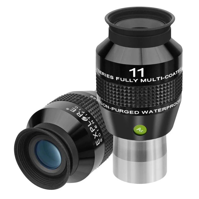 New Explore Scientific Eyepiece 82 градусов Extreme Wide Field Waterproof 1 25 inch 11mm аргон-очищенные EMD покрытия |