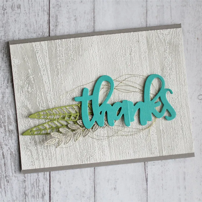 

Eastshape Leaves Metal Cutting Dies And Stamps For Scrapbooking Card Making Album Embossing Autumn Harvest Die Cut and Stamp Set