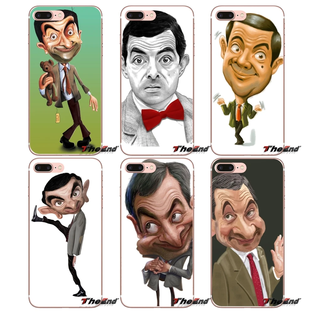 Silicone Phone Covers Mr Bean Funny Cartoons For Huawei P Smart Y6 ...