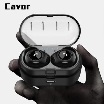 

Cavor CP7 Smart Blutooth Earphones IPX5 Waterproof Wireless Headphones with microphone Earphone for xiaomi iphone samsung Phone