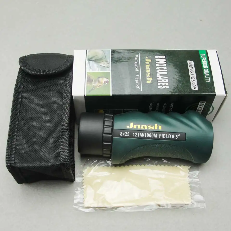 Profissional sem Visão Relógio do Esporte Telescópio Monocular Âmbito Optics Compact Bolso Mini Portátil Handheld Close up Foco Noturna 24 Cheap Telescópio e binóculos