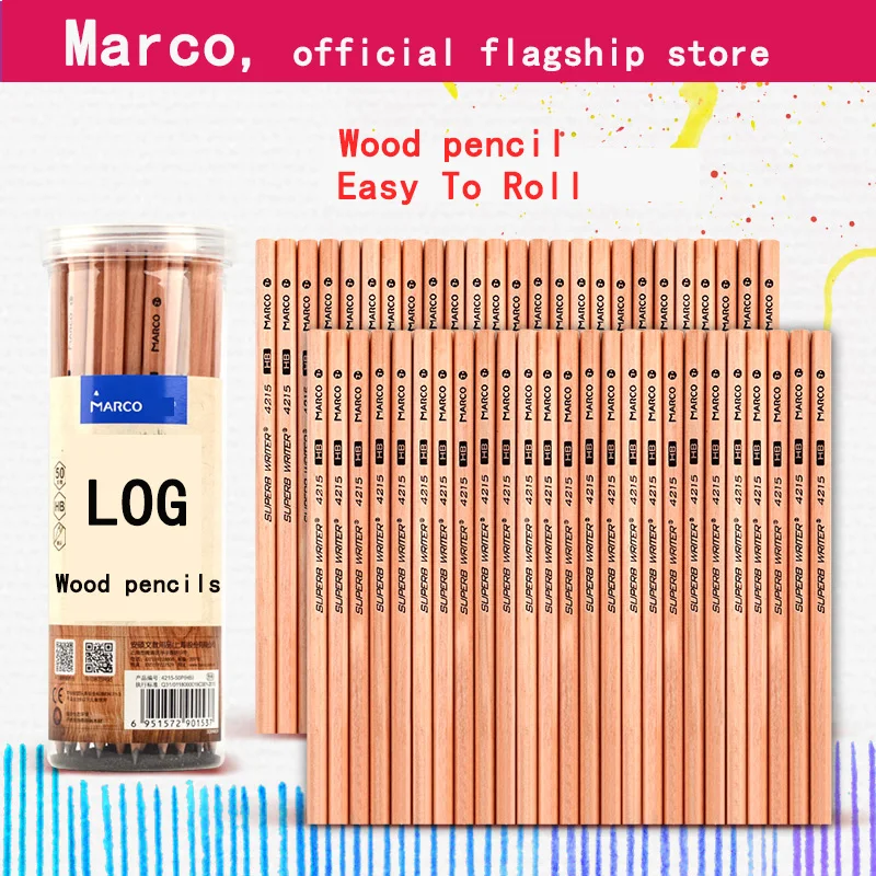 

Best Quality 12Pcs Set Drawing Sketching Pencil Soft Safe Non-toxic Standard Pencils Professional Office School Pencil supply