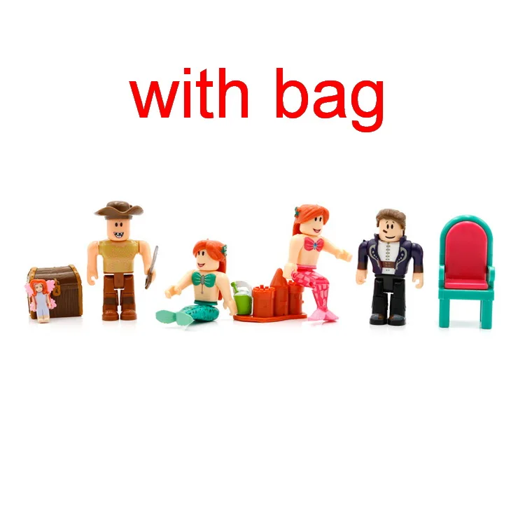 Robot Legent Of Roblox Figuras Accion Mermaid Pvc Cartoon Plastic Juegetes Character Roblox Game Action Figure Toy For Kids - 