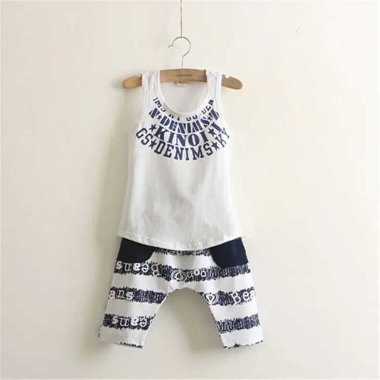 Summer New Style Baby Boys Fashion Clothing Sets Little Boys Fashion