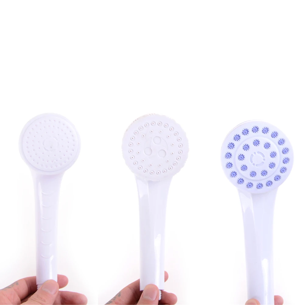 3 Styles Handheld Bathroom Shower Head Water Saving Supercharged ABS
