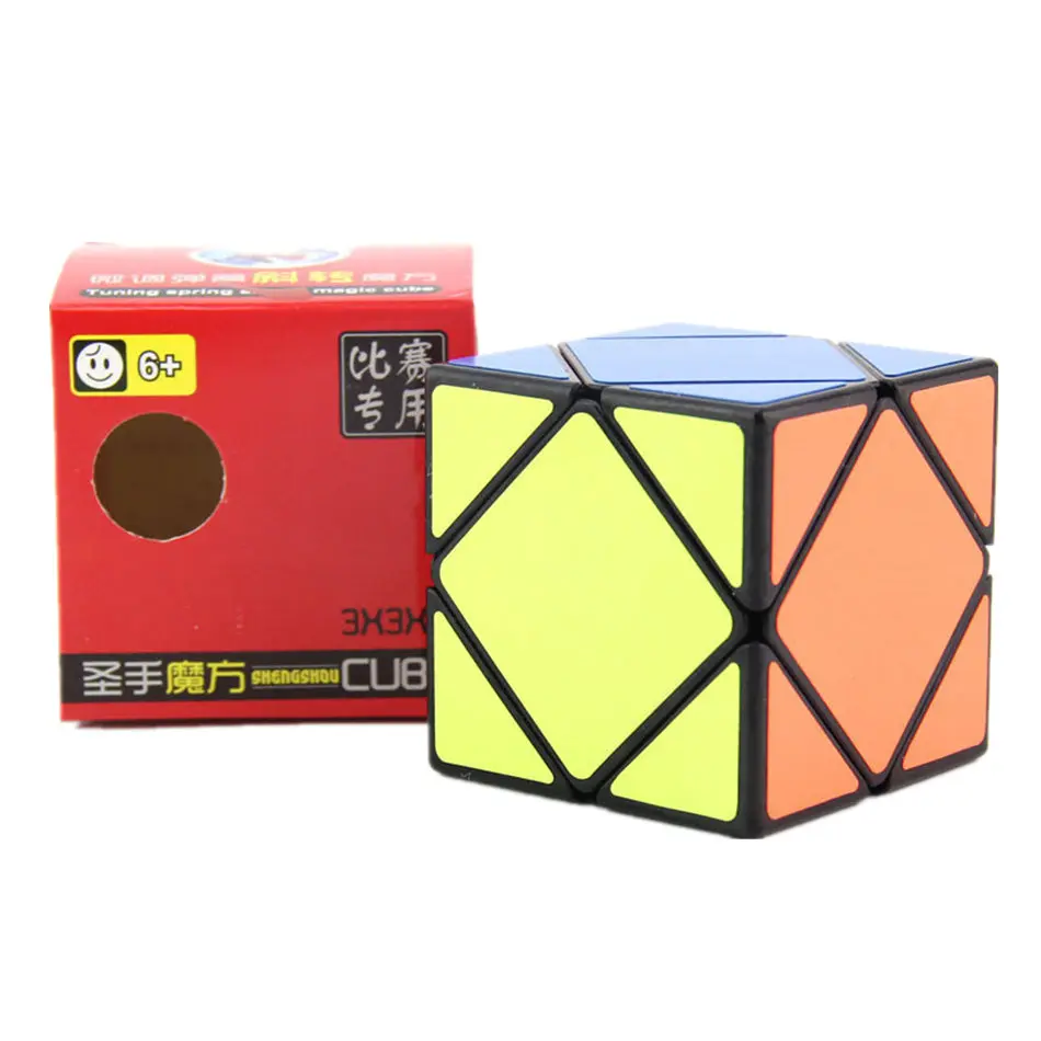 Shengshou детская головоломка кубик 3x3 волшебный странная shape форме благодаря чему