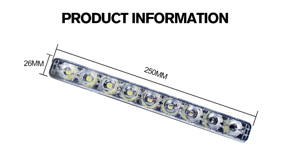 Foxcnsun 24W Car LED Work Light Bar led Chips Waterproof Offroad Car Work Bulb headlight ATV SUV 4WD Boat Truck for Jeep BMW (2)