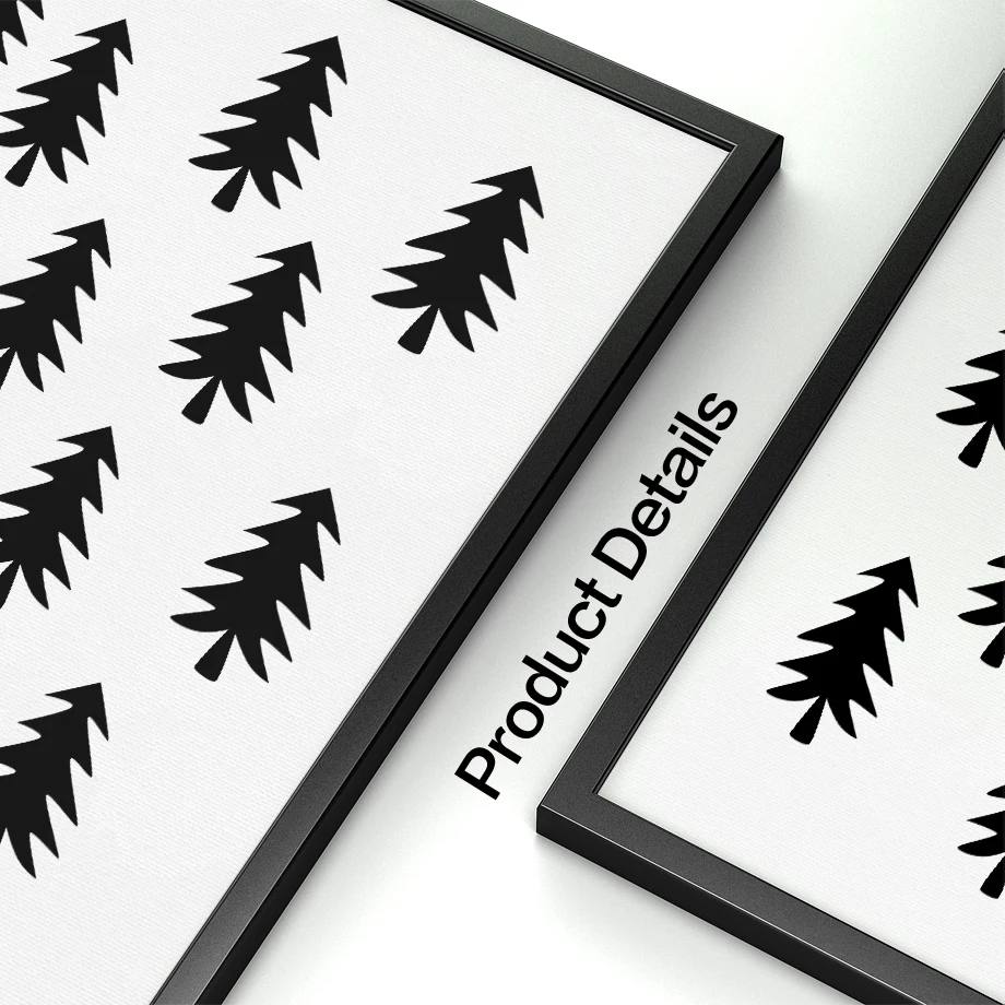 Miffy Kelinci Hutan Dinding Seni Lukisan Kanvas Nordic Poster Dan