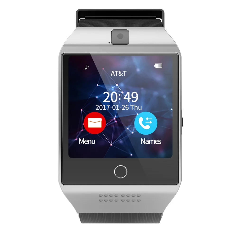 FATMOON Q18 Смарт часы Bluetooth Сенсорный экран Поддержка sim карта TF Камера Для мужчин