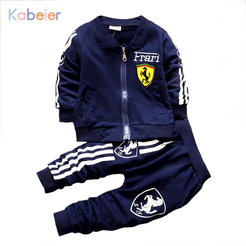 2016 Newest Toddler Tracksuits Children Boys Sweatshirts 2 Pcs Sets