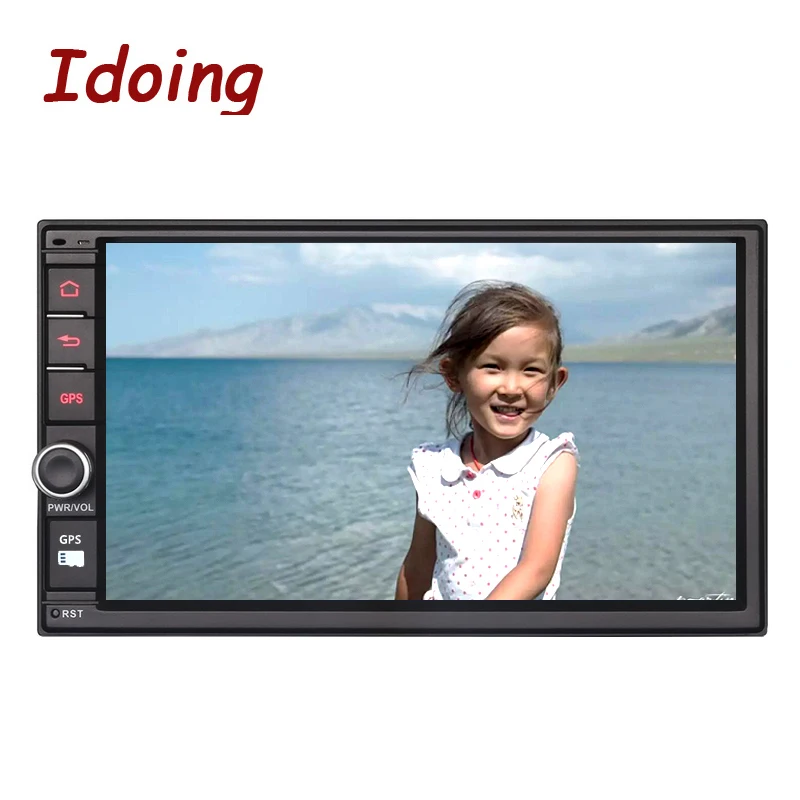 

Idoing 2GB RAM Steering-Wheel 7" Universal 2Din Android 6.0 Car DVD Multimedia Player GPS Built-in 3G Dangle1024*600 Radio wifi