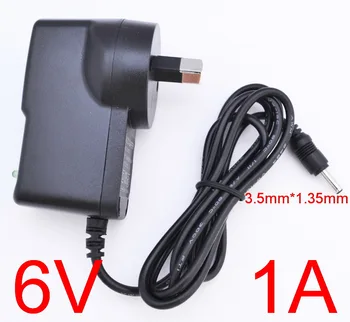 

50PCS 6V1A AC 100V-240V Converter Adapter DC 6V 1A 1000mA Power Supply AU 2 Plug DC 3.5mm x 1.35mm