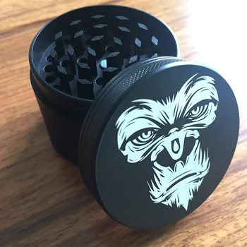 

4Layer 50mm Herb Tobacco Spice Grass Grinder Smoke Crusher Hand Crank Muller Mill Pollinator chicha Smoking Accessories