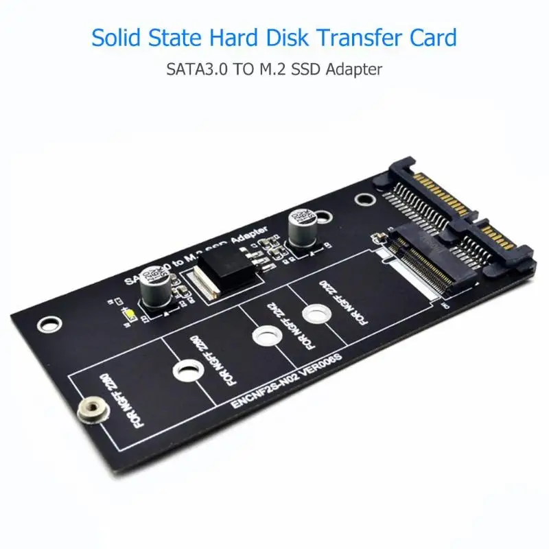 SATA 3,0 22 Pin SATA для M.2 SSD адаптер M2 Плата расширения для ключа B/(B+ M) ключ SATA сигнала M.2 NGFF SSD 2242/2260/2280