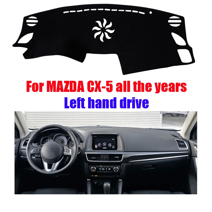Защитный коврик для приборной панели MAZDA аксессуары стайлинга автомобилей с