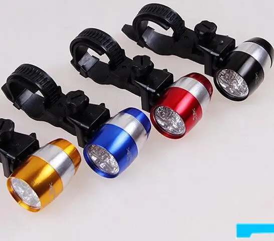 Aluminium Alloy Bicycle Lights Waterproof Cycling Warning bike light 2 Moldes Front bicycle accessories 5 Colors | Спорт и