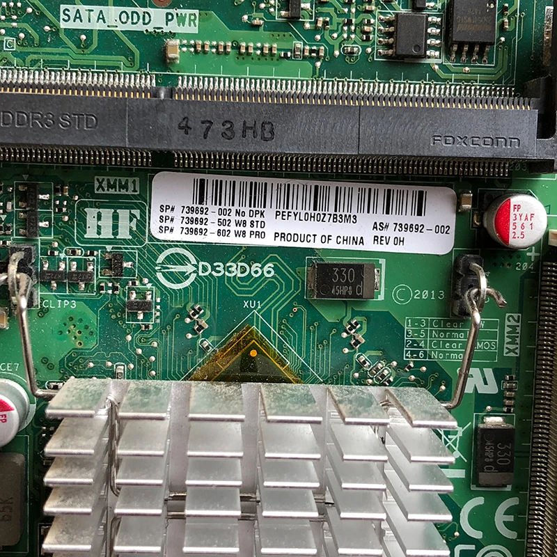 Материнская плата для HP 19 2 20 ”AIO IPPBT PT desktop MB J2850 CPU DDR3 739692 002 502 602 100% полностью