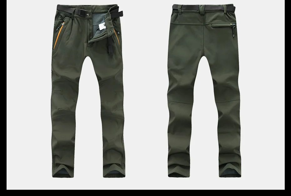 Hiking Pants Winter Woman Waterproof Hunting Trousers Softshell Fleece Warm Women's Pants Lightweight Women's Sports Pants (13)