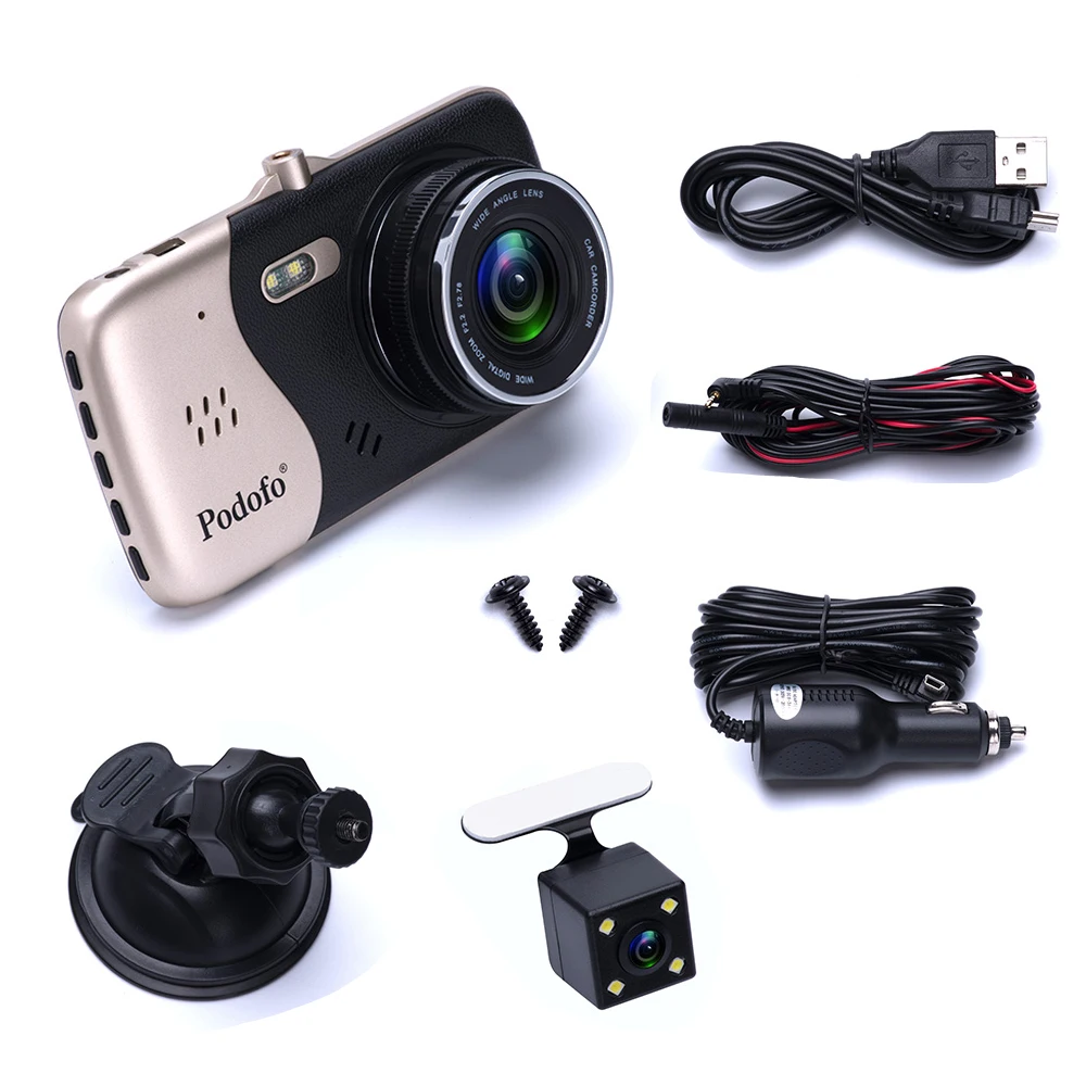 Podofo 4 0 &quotips Видеорегистраторы для автомобилей Камера Новатэк 96658 Dashcam