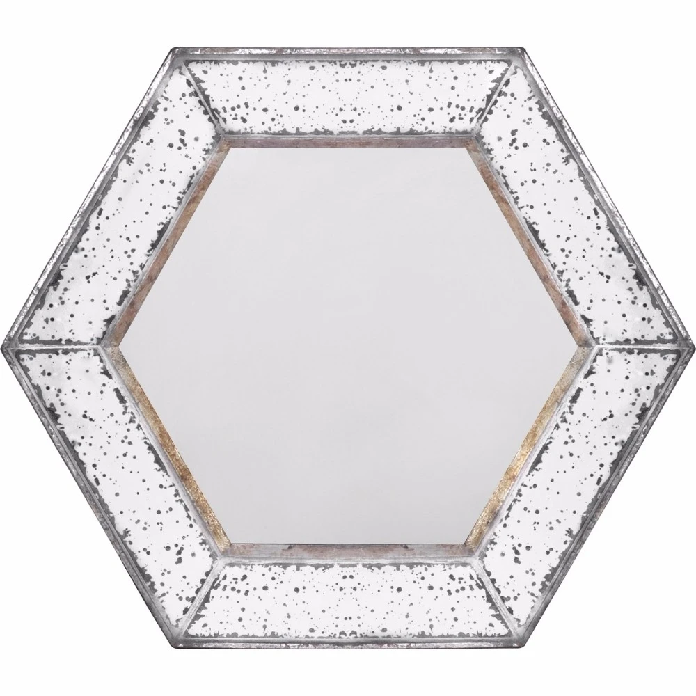 Intriguing Herrick Hexagonal Mirror