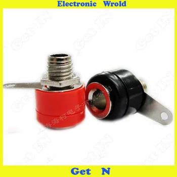 

100pcs 4mm Banana Socket Jack 4mm Panel Connector Terminals H-3014
