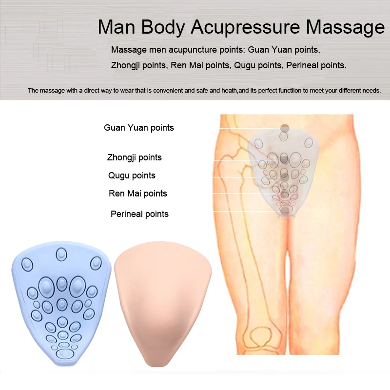 Для мужчин средства ухода за кожей Электрический Массажер Физиотерапия увеличить t Мужской кальсоны массаж