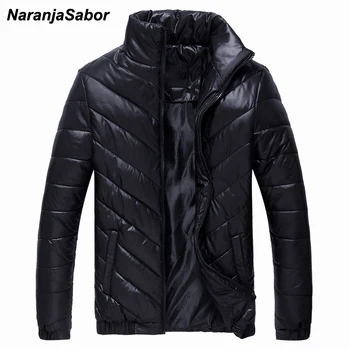 

NaranjaSabor 2020 Winter Warm Parkas Men's Coats Autumn Thick Mens Jackets Male Overcoats Casual Outwear Mens Brand Clothing 5XL