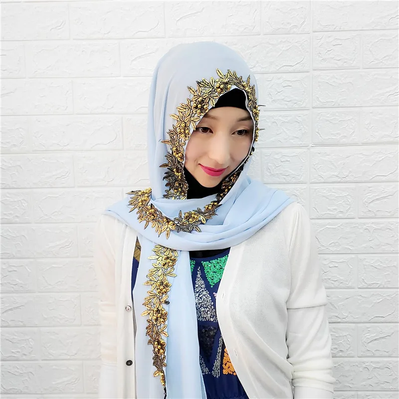 BOHOWAII мусульманские хиджабы Рамадан Модные женские турбанты длинные шифоновые Hoofddoek 19 цветов хиджаб шарф платок Femme Musulman
