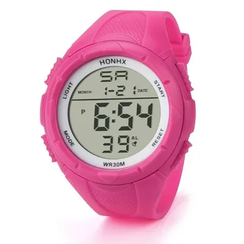 

Fashion Men's LED Digital Alarm Sport Watch Silicone Military Army Quartz Wristwatch Life Waterproof Dropshipping Relogio Mascul