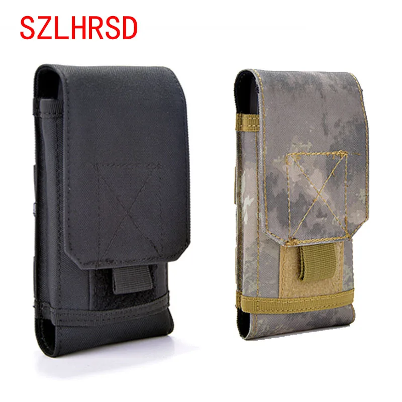 

SZLHRSD For UMIDIGI A1 Pro Mobile Phone Case Cover Military Belt Pouch Bag for UMIDIGI S2 Lite teXet TM-5581 Uhans K5000