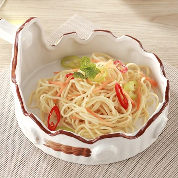 

Food Plate Breakfast Plate Personalize Ceramic Restaurant Tableware Hotel Table Tableware Plate Bowl Supplies Irregular Homeware