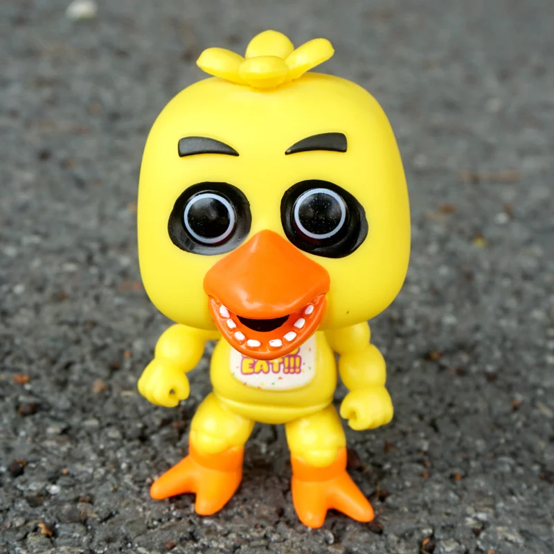 3PCS/Set PVC Action Figure Anime Five Nights At Freddy's Dolls FNAF Toys Nightmare Chica Bonnie Foxy Freddy 5 Fazbear Puppet