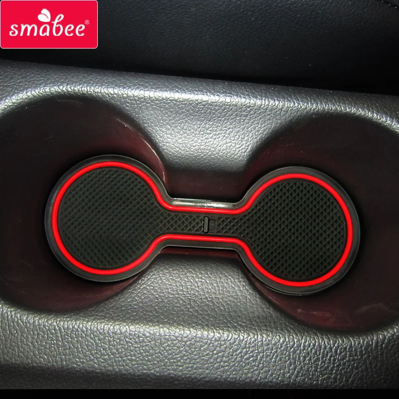 Anti-Slip Rubber Gate Slot Cup Mat For KIA Carens 2013 2014 2015 2016 2017 2018 2019 RP MK3 Door Groove Car Pad Accessories |