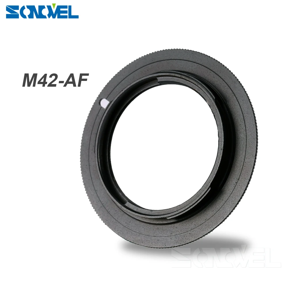 

SONOVEL M42-AF M42 Lens For SONY Alpha AF Mount Adapter Ring for a77 a65 a55 a33 a390 a700 a580