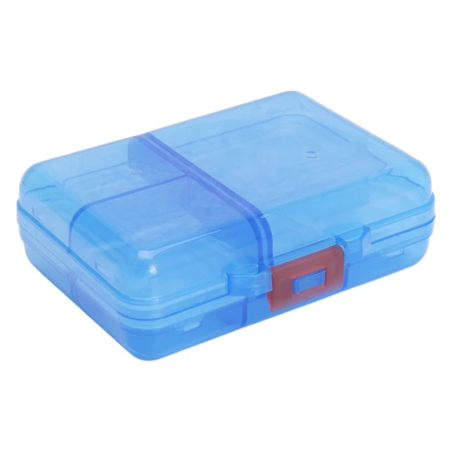 Travel 9 Compartments Pill Box Medicine Storage Organizer Holder