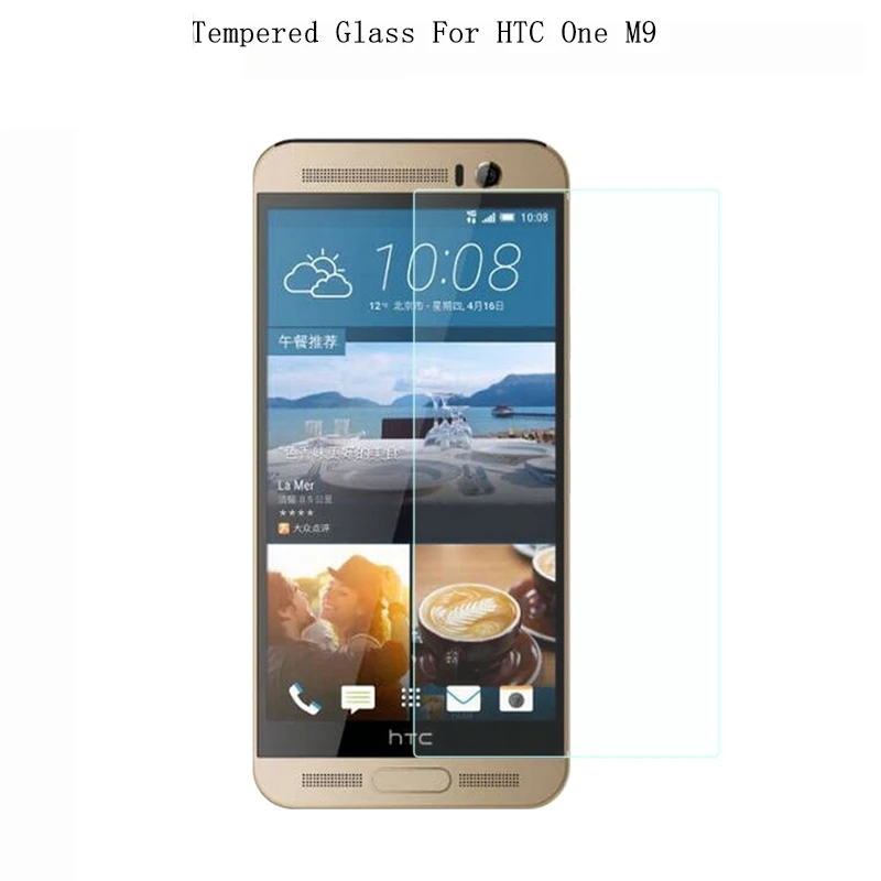 2.5D 0.26mm 9H Premium Tempered Glass For HTC One M9