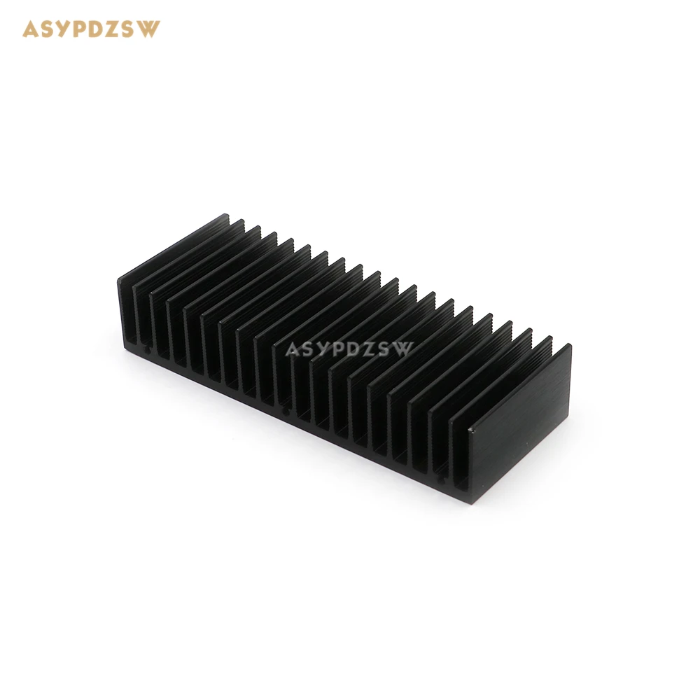 Full aluminum heat sink Power amplifier heatsink 160mm*62mm*32mmin