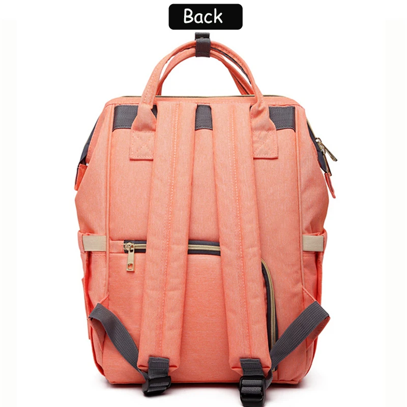 23 Colors Fashion Mummy Maternity Nappy Bag Large Capacity Baby Diaper Bag Travel Backpack Designer Nursing Bag for Baby Care