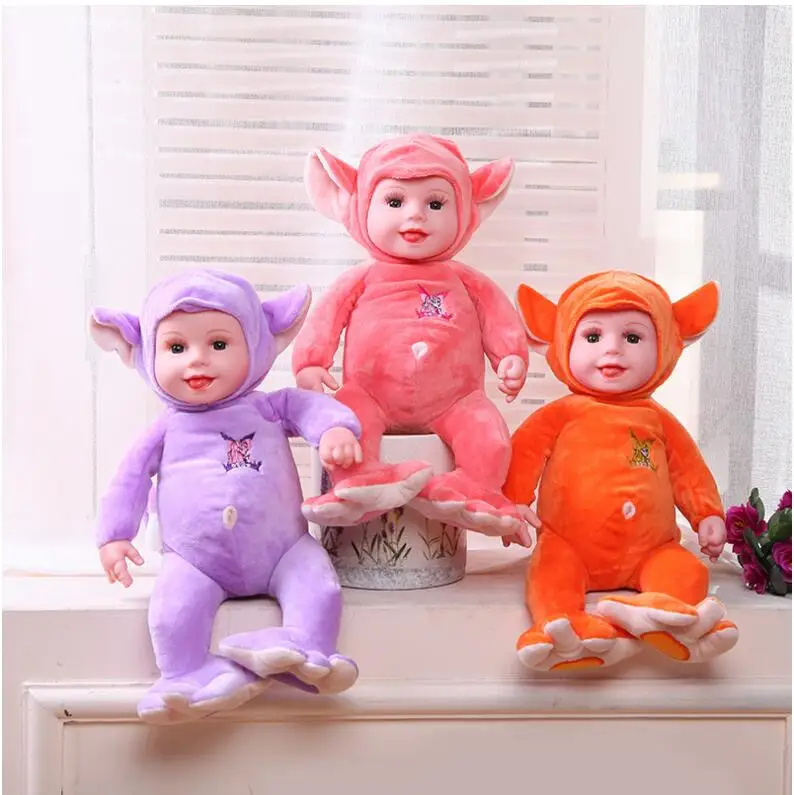 40CM Stuffed Baby Doll Toys For Children Silicone Reborn Alive Babies Lifelike Kids Toys Sleep Reborn Doll For Kid Toy