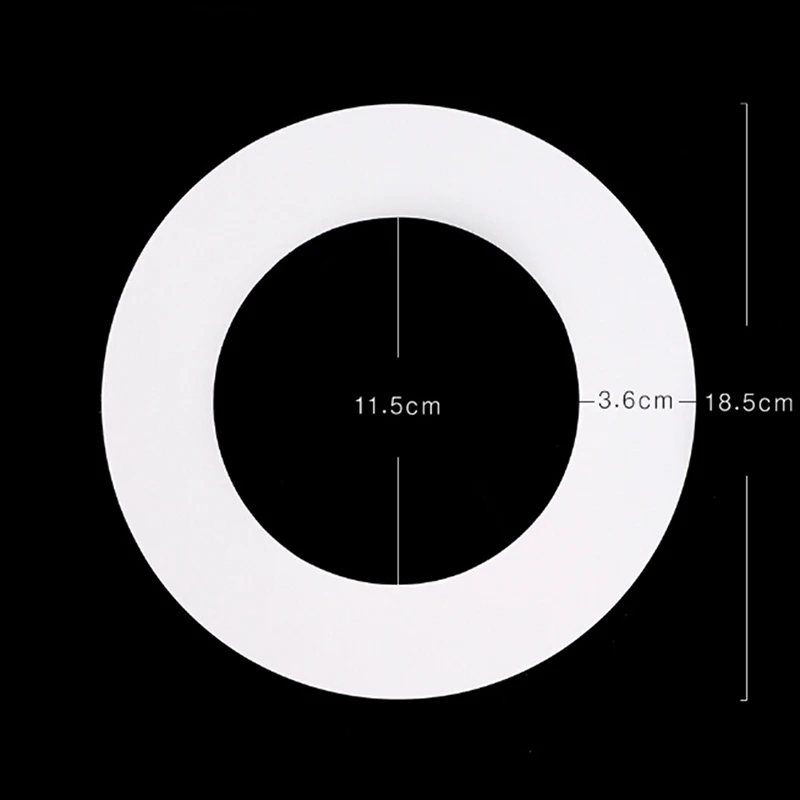 10pcs/set 14OZ Standard Melt Wax Cleaning Ring Body Shaving Hair Removal Tools Waxing Machine Cleaning Protection Paper Ring Hot