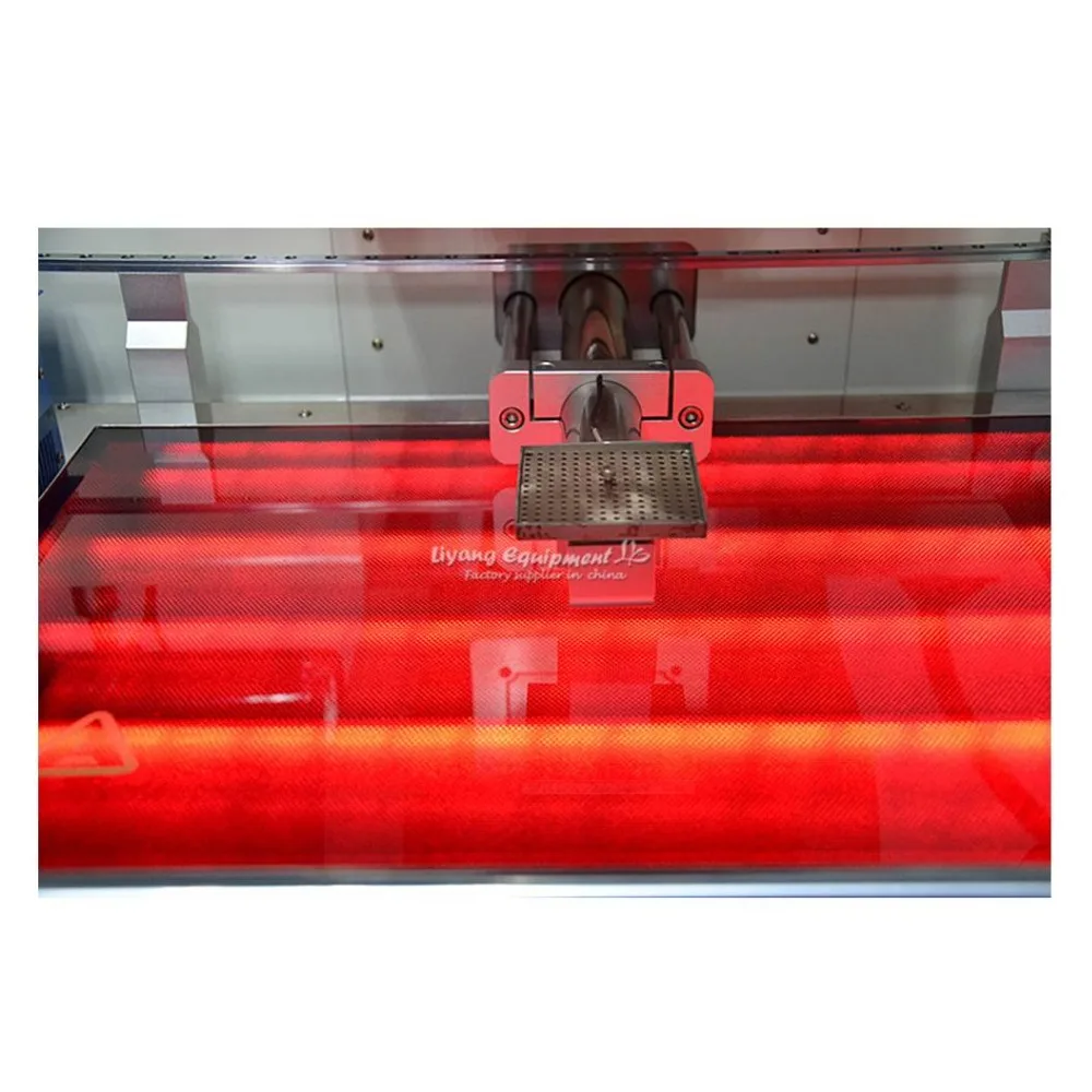  9600 W LY-G900A Halbautomatische 3 Zonen PCB Max 65x55 cm Heißer Luft BGA Rework Reballing Station