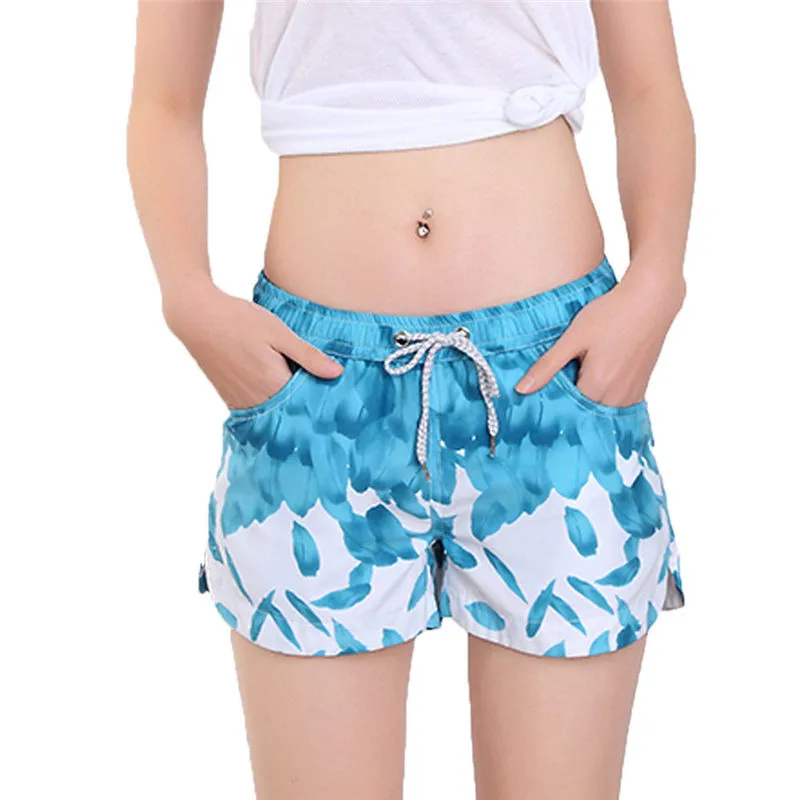 

beach shorts women Swim Trunks Quick Dry Beach Surfing Running Swimming Water Pants Sexy Swimming short de bain femme #WS